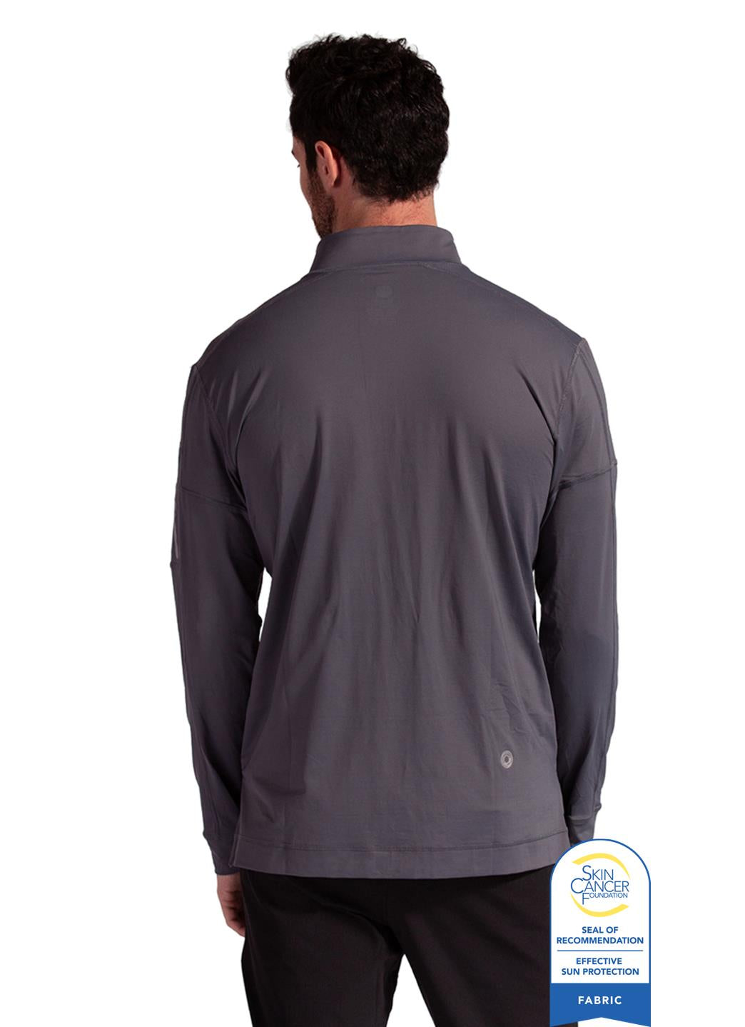 Bloq UV Men's Mock 1/4 Zip UPF 50 Pull Over