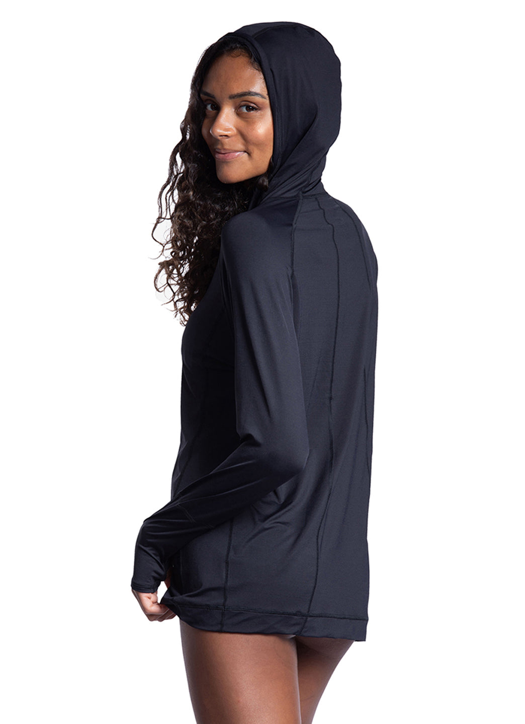 Bloq UV Unisex UPF 50 Pullover Hooded Swim Shirt