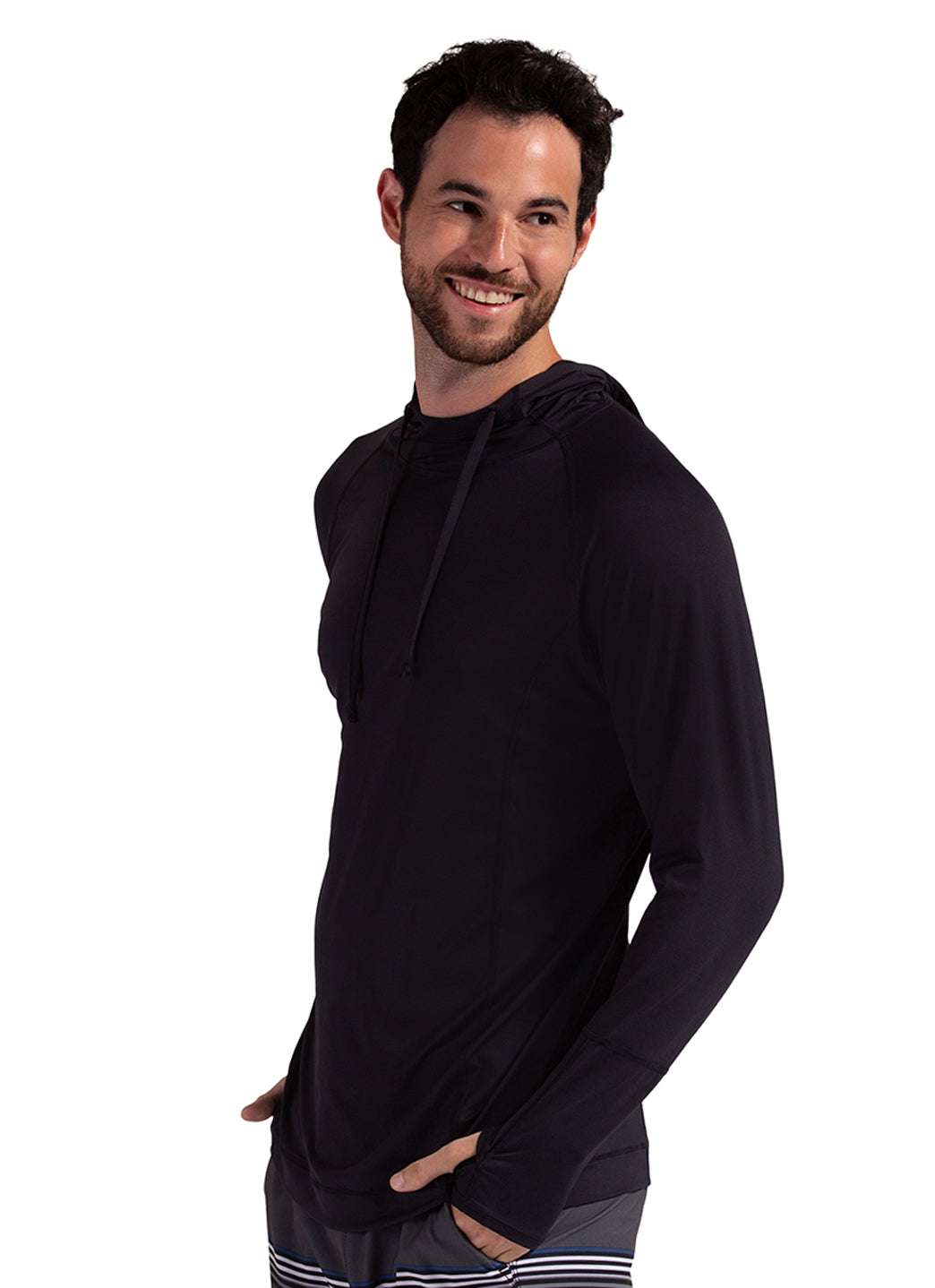 Bloq UV Unisex UPF 50 Pullover Hooded Swim Shirt