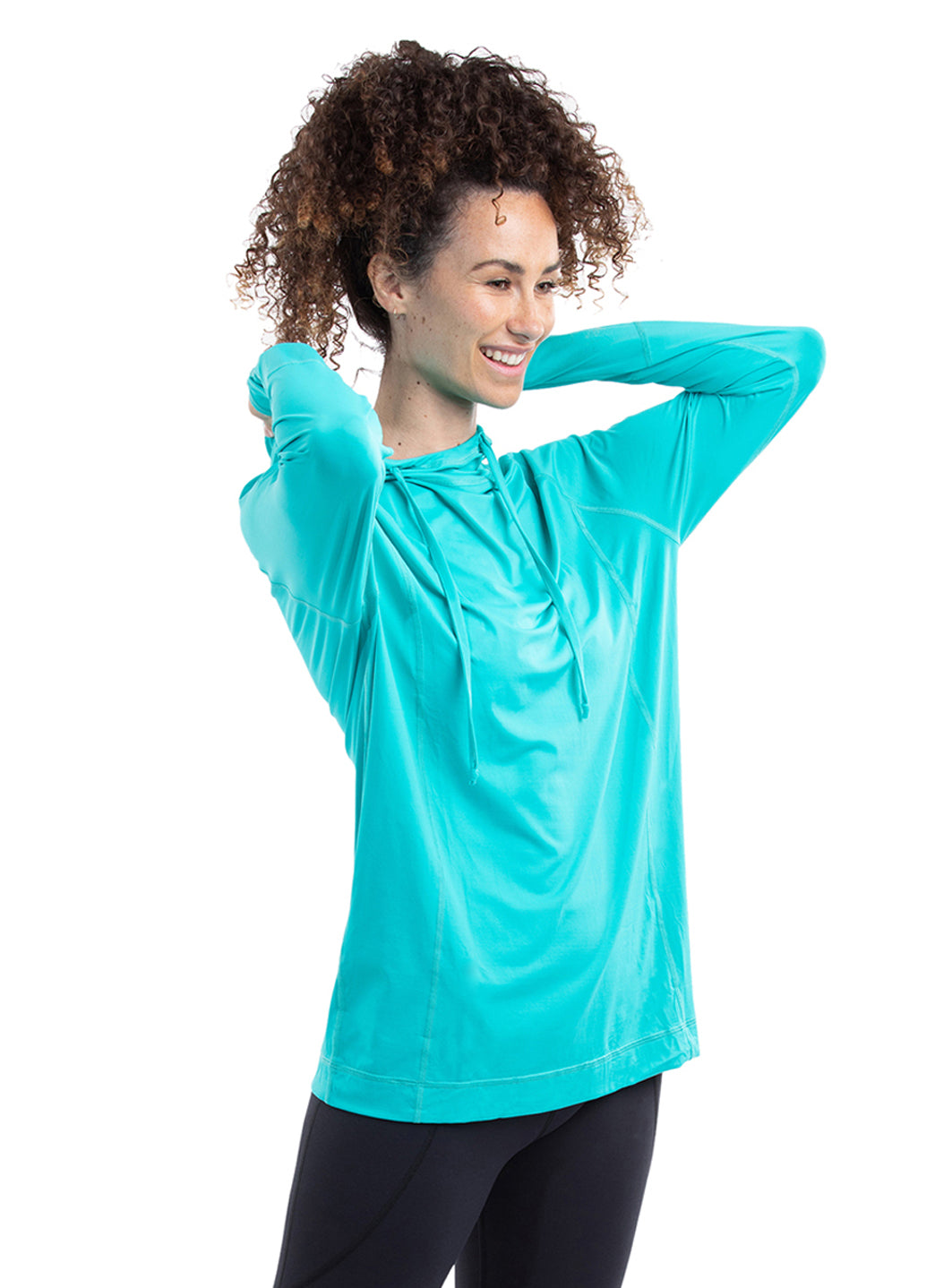 Bloq UV Unisex UPF 50 Pullover Hooded Swim Shirt