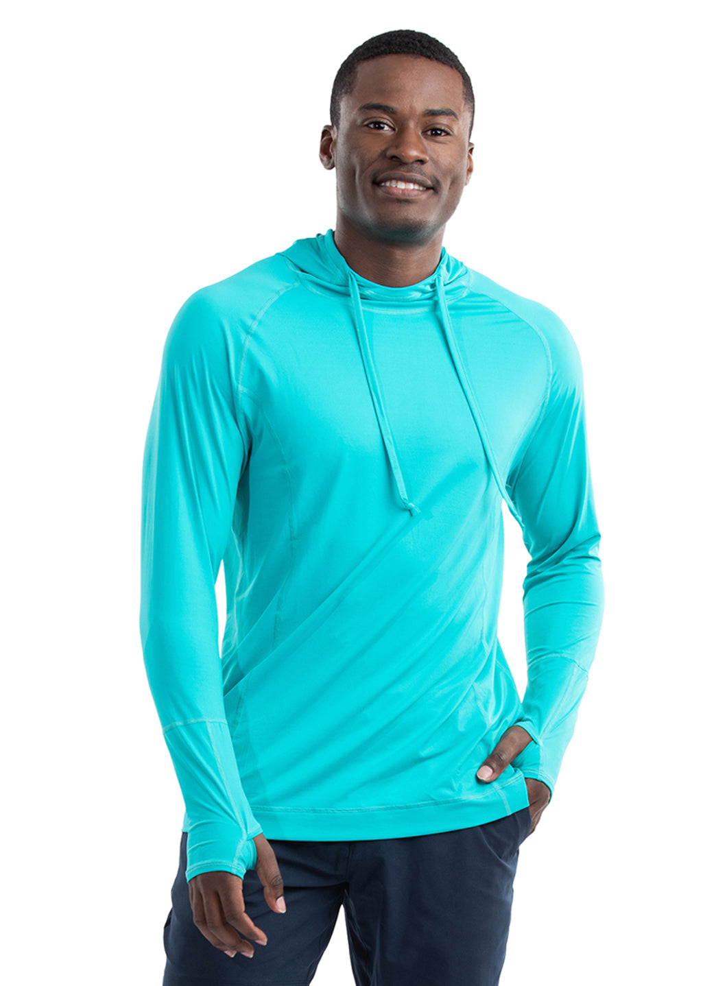 Bloq UV Unisex UPF 50 Pullover Hooded Swim Shirt