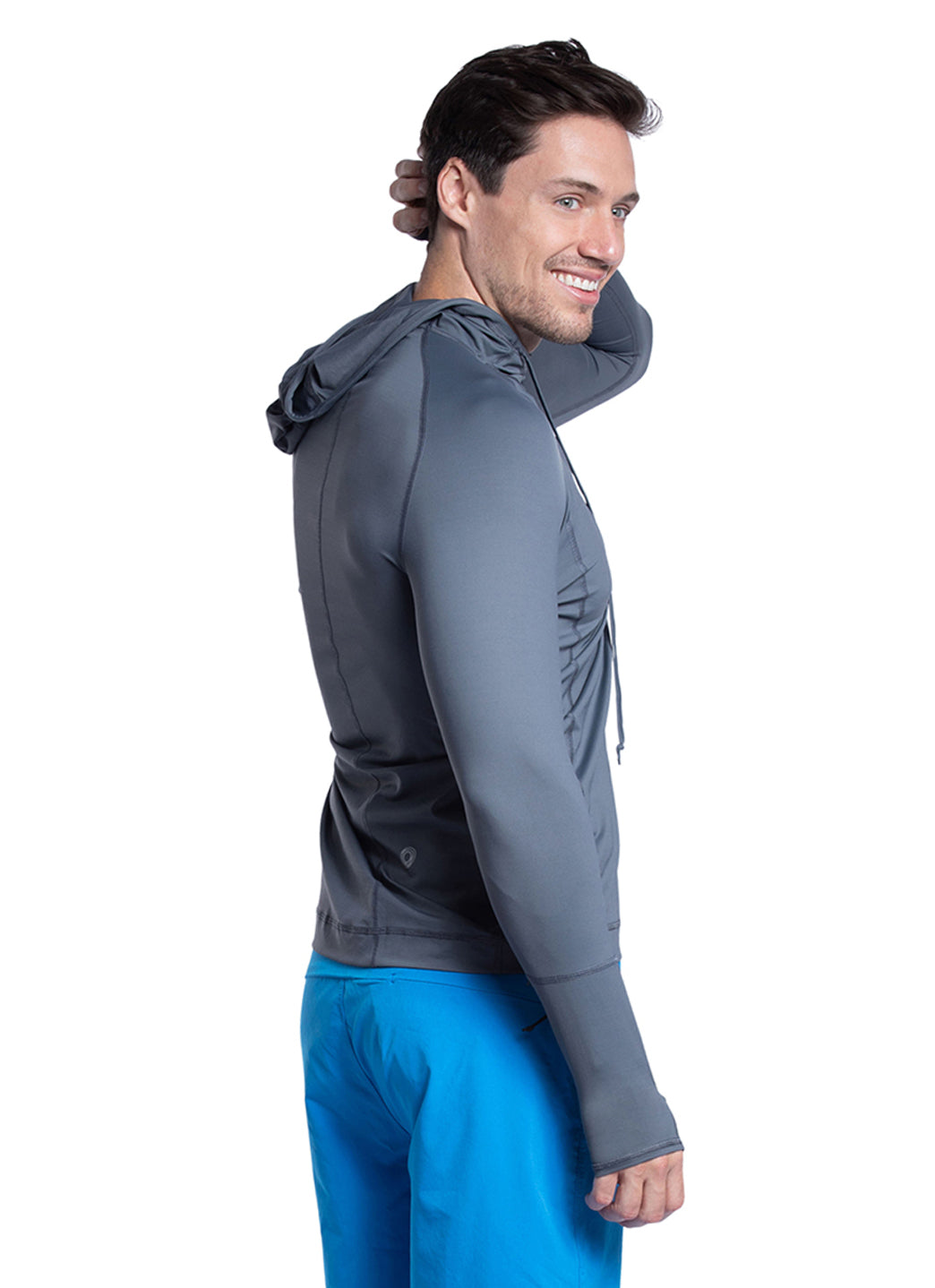 Bloq UV Unisex UPF 50 Pullover Hooded Swim Shirt