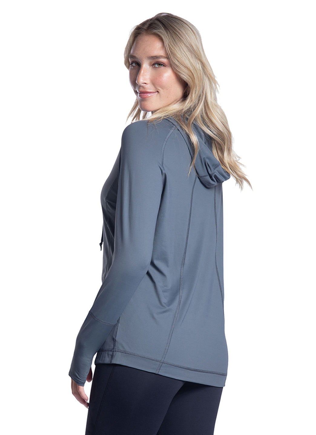 Bloq UV Unisex UPF 50 Pullover Hooded Swim Shirt