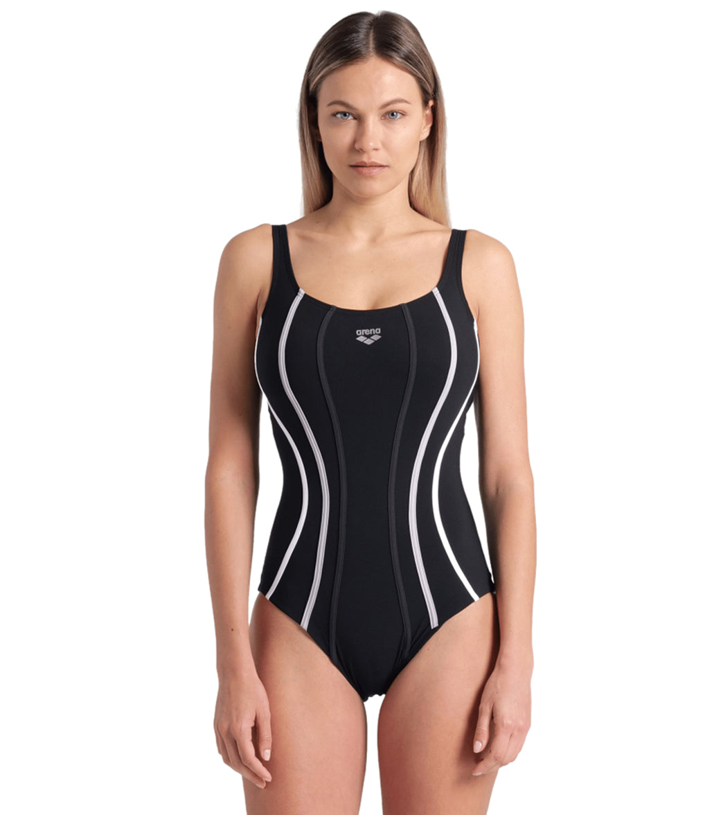 Arena Women's Sofia Soft Curve Back One Piece Swimsuit