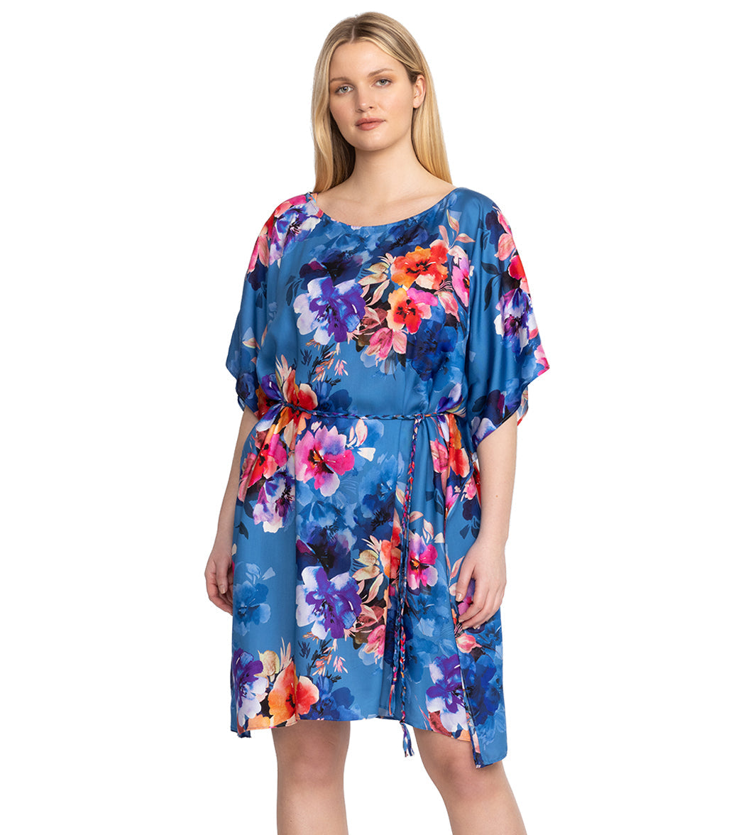 Johnny Was Women's Summer Days Dress with Braided Tie