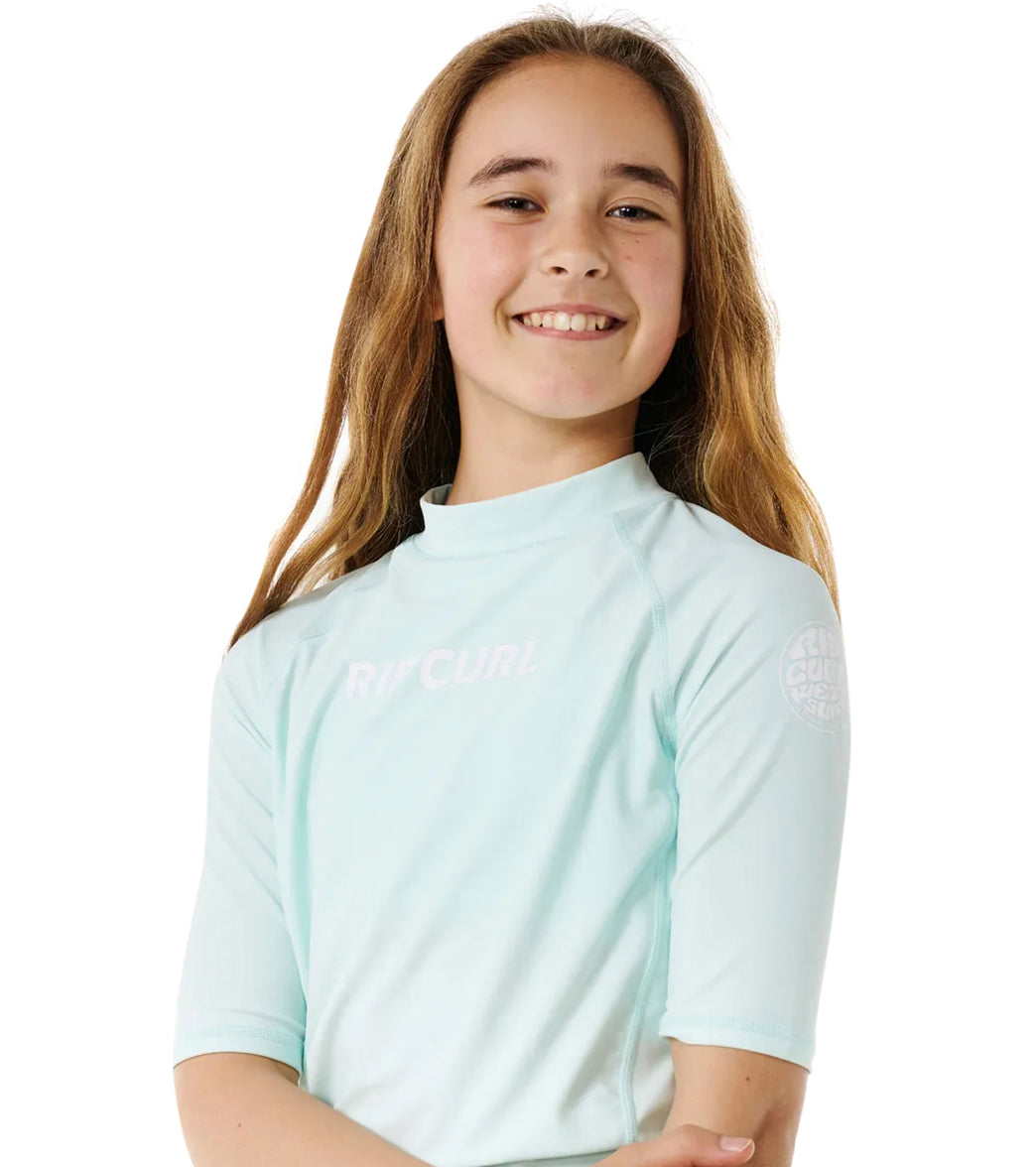 Rip Curl Girls' Classic Short Sleeve Surf Shirt  (Big Kid)
