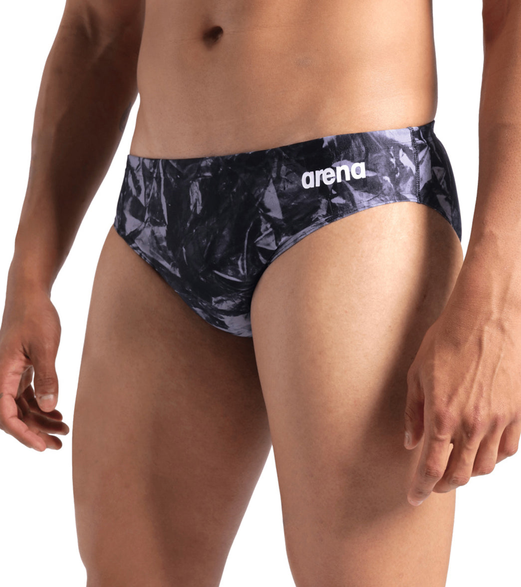 Arena Men's Team Crackle Brief Swimsuit