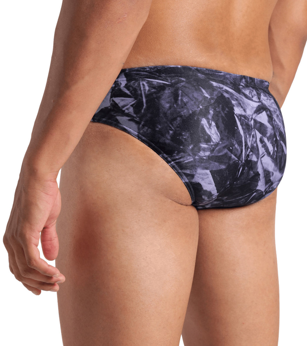 Arena Men's Team Crackle Brief Swimsuit