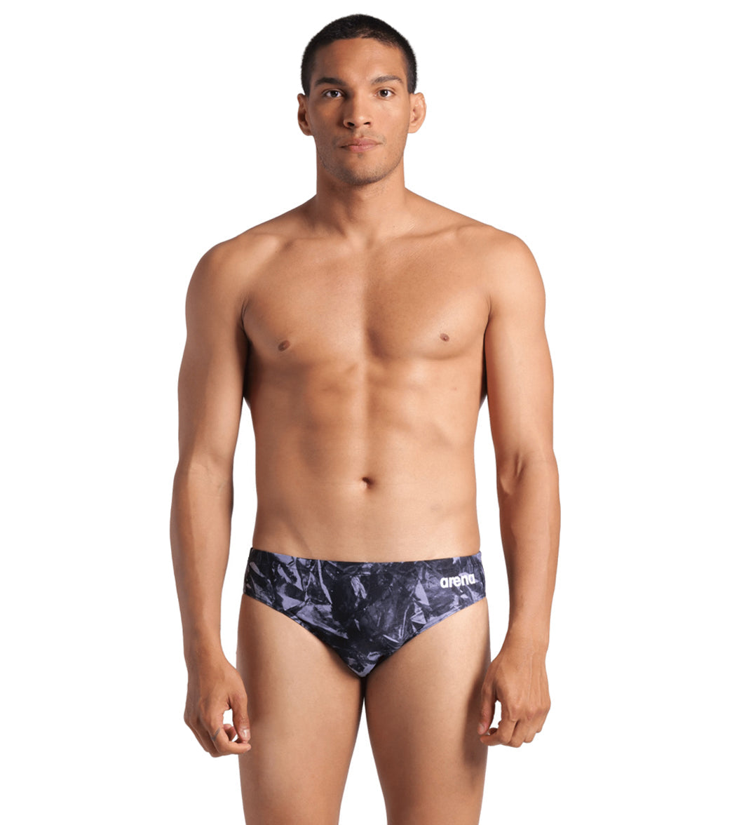 Arena Men's Team Crackle Brief Swimsuit
