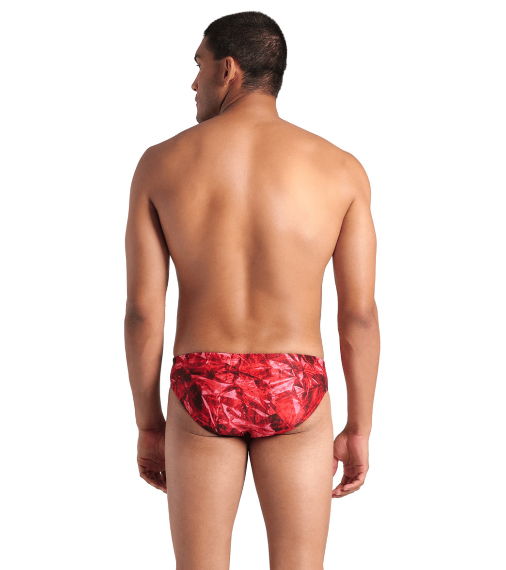 Arena Men's Team Crackle Brief Swimsuit