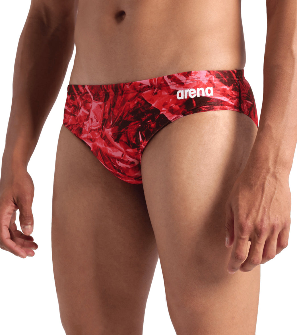 Arena Men's Team Crackle Brief Swimsuit