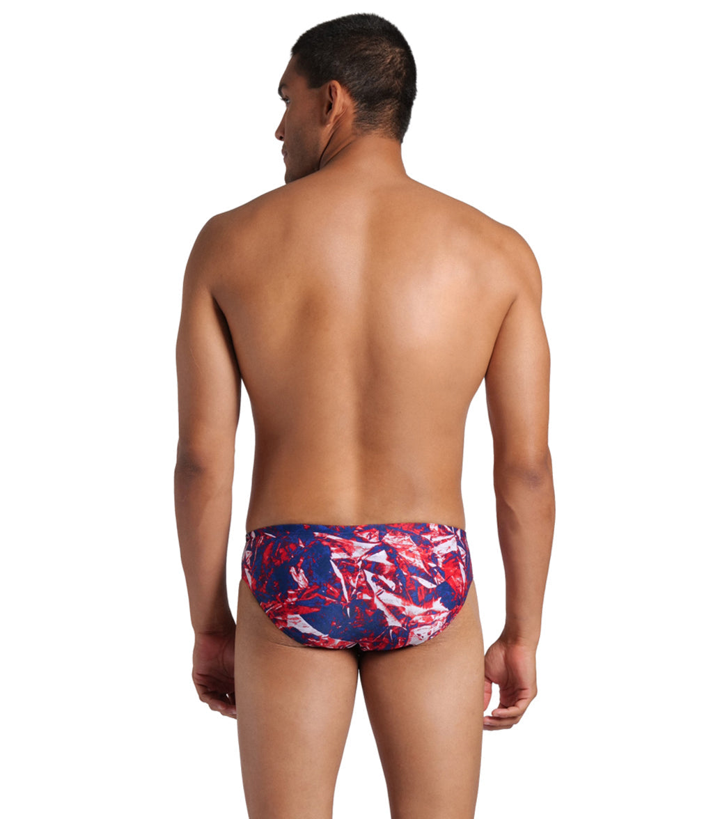 Arena Men's Team Crackle Brief Swimsuit