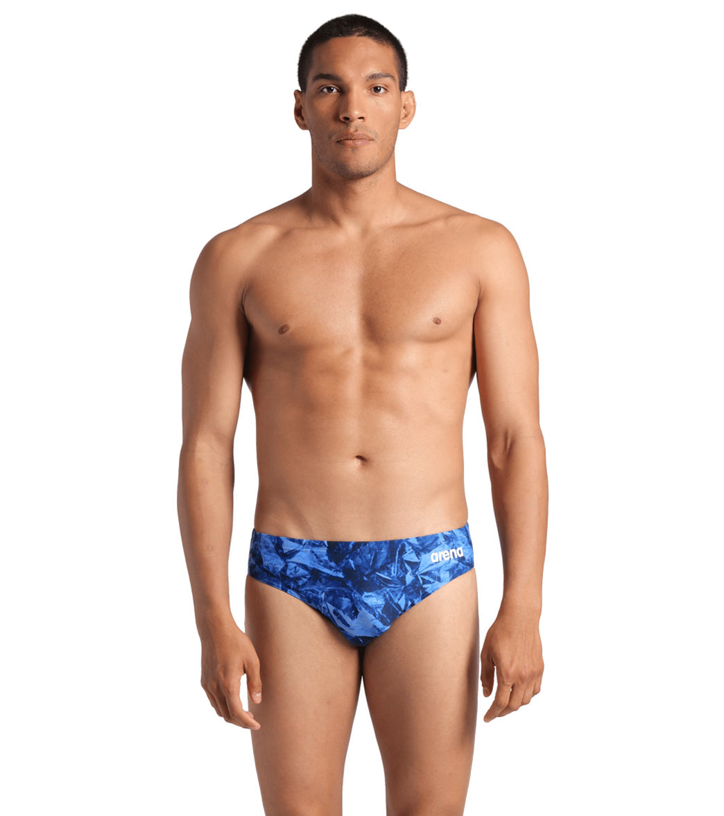 Arena Men's Team Crackle Brief Swimsuit