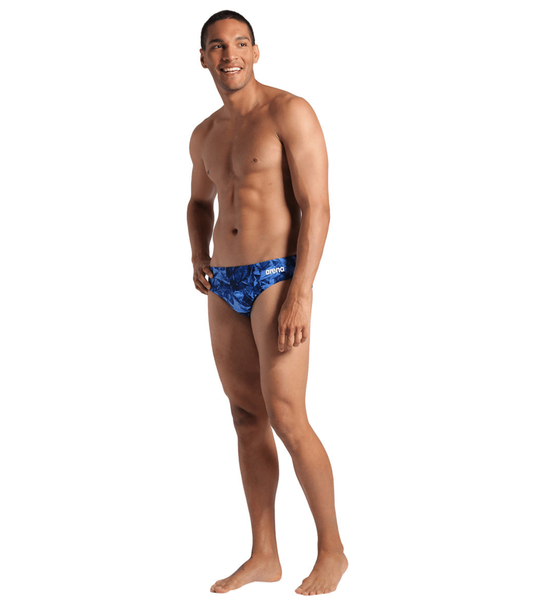Arena Men's Team Crackle Brief Swimsuit