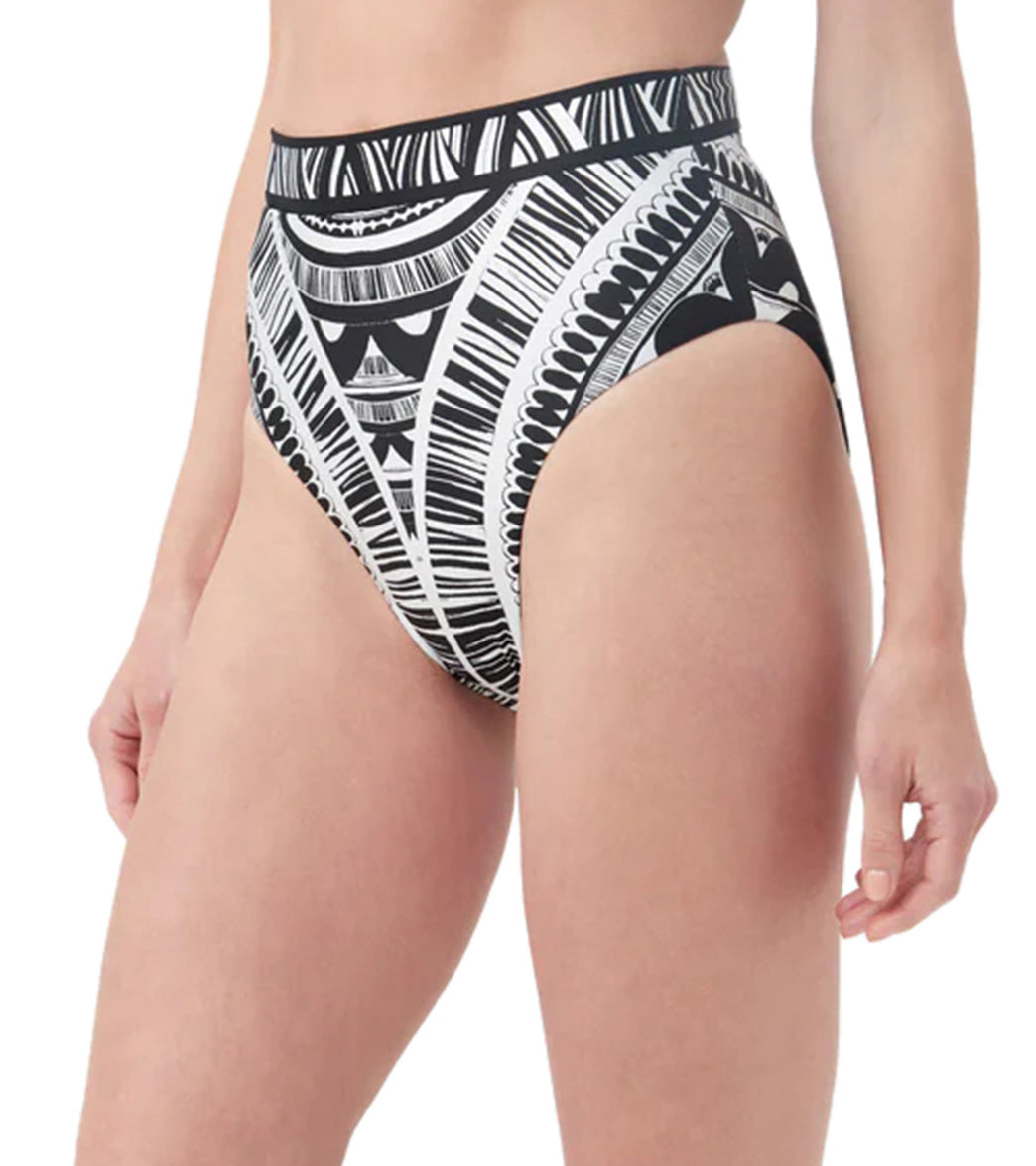 Trina Turk Womnen's Hula High Waisted Bikini Bottom