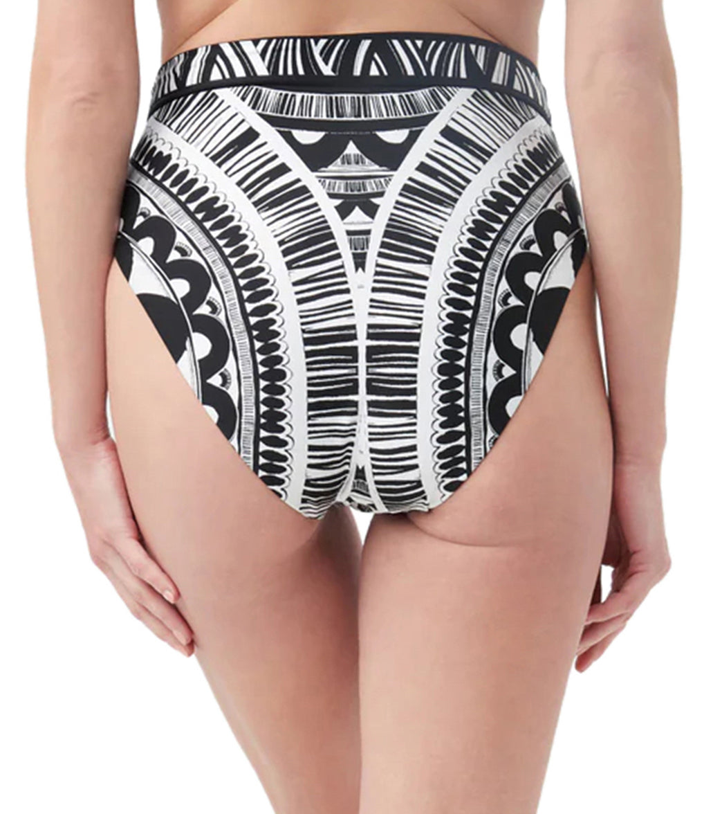 Trina Turk Womnen's Hula High Waisted Bikini Bottom