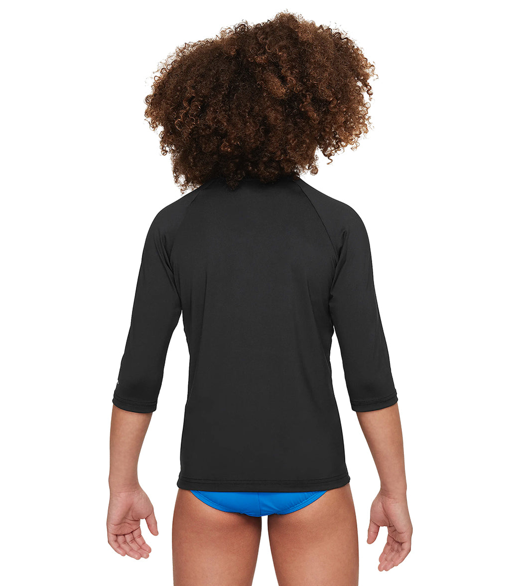 Nike Girls' Logo Short Sleeve Hydroguard (Big Kid)