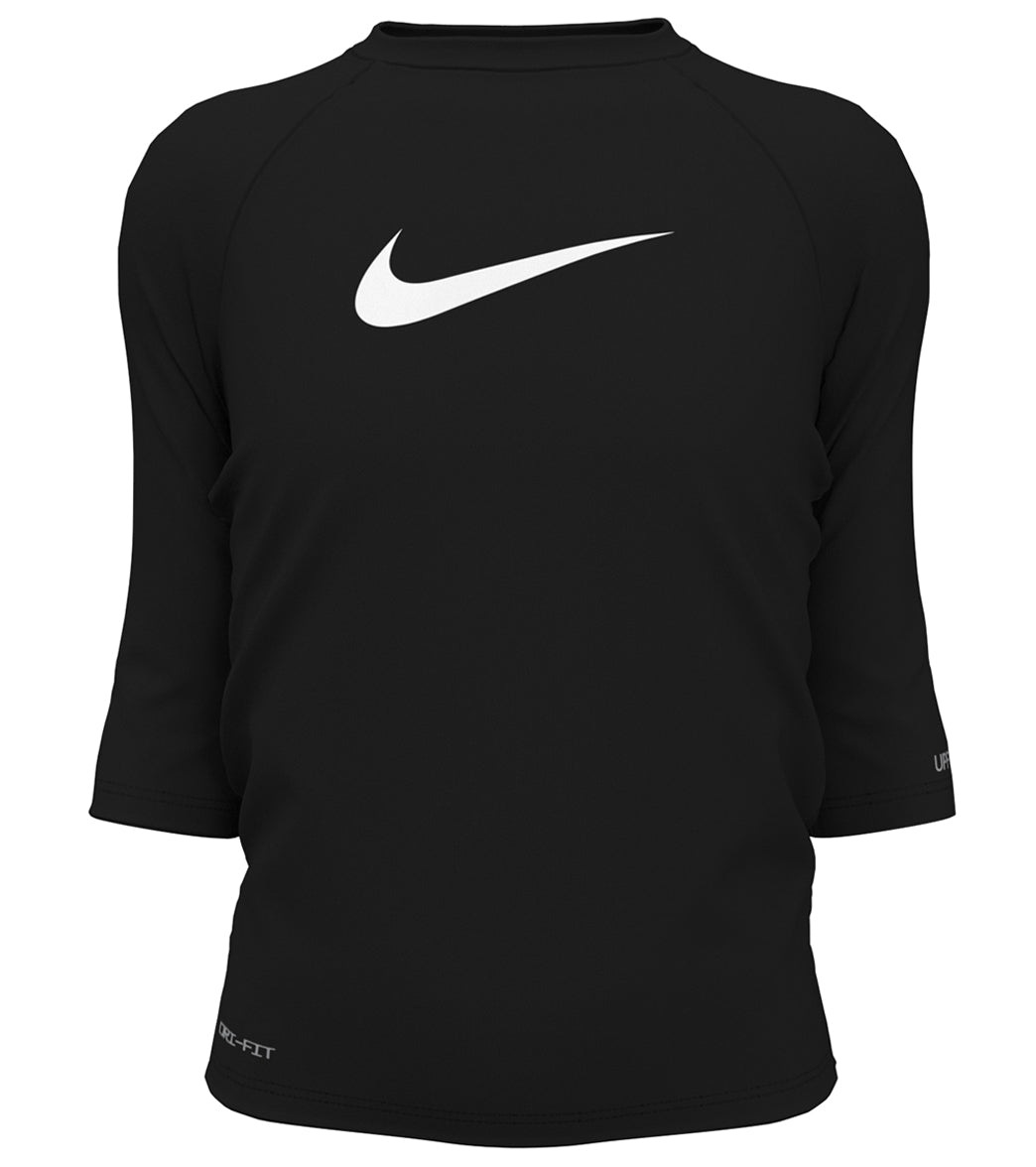 Nike Girls' Logo Short Sleeve Hydroguard (Big Kid)