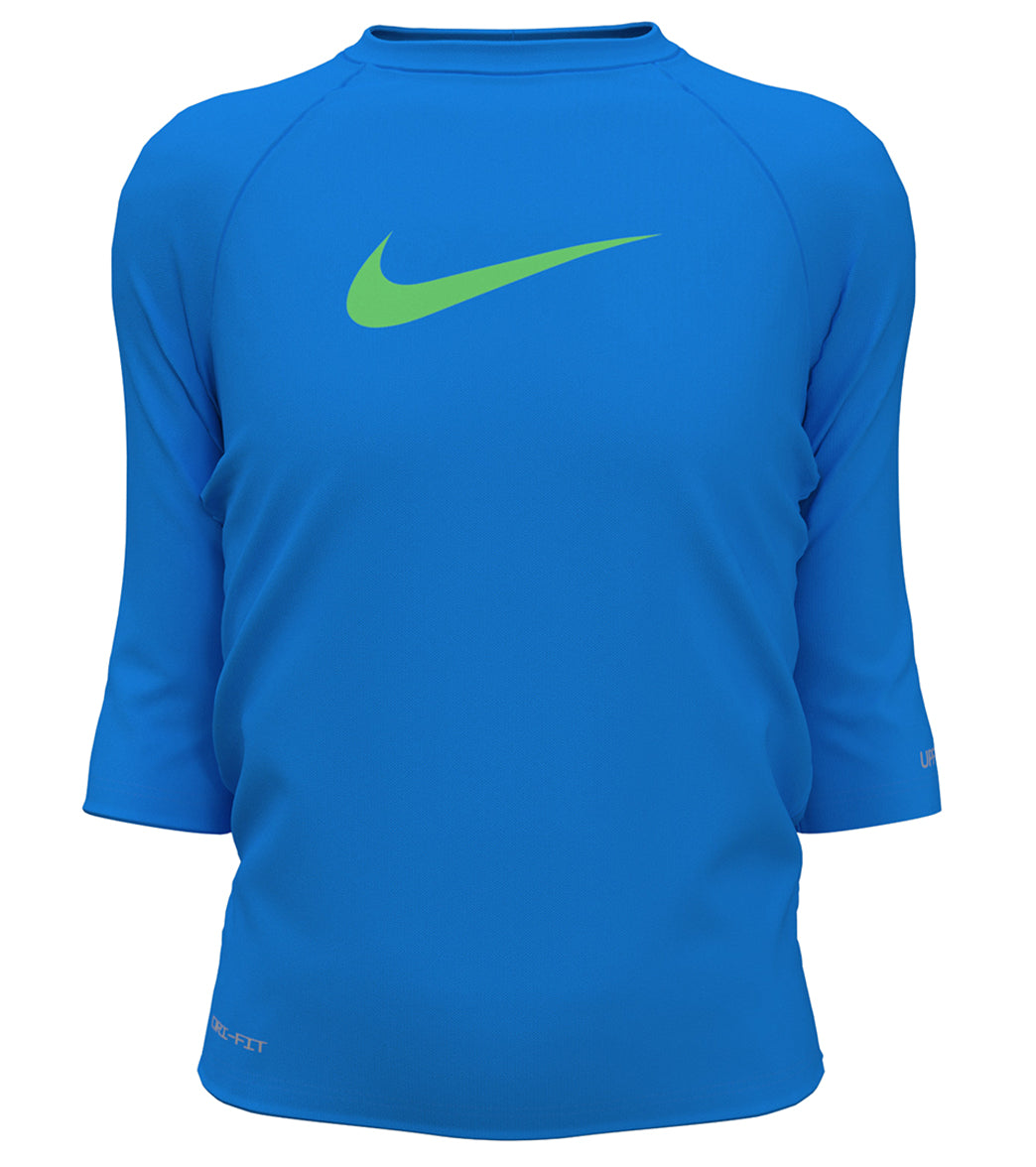 Nike Girls' Logo Short Sleeve Hydroguard (Big Kid)