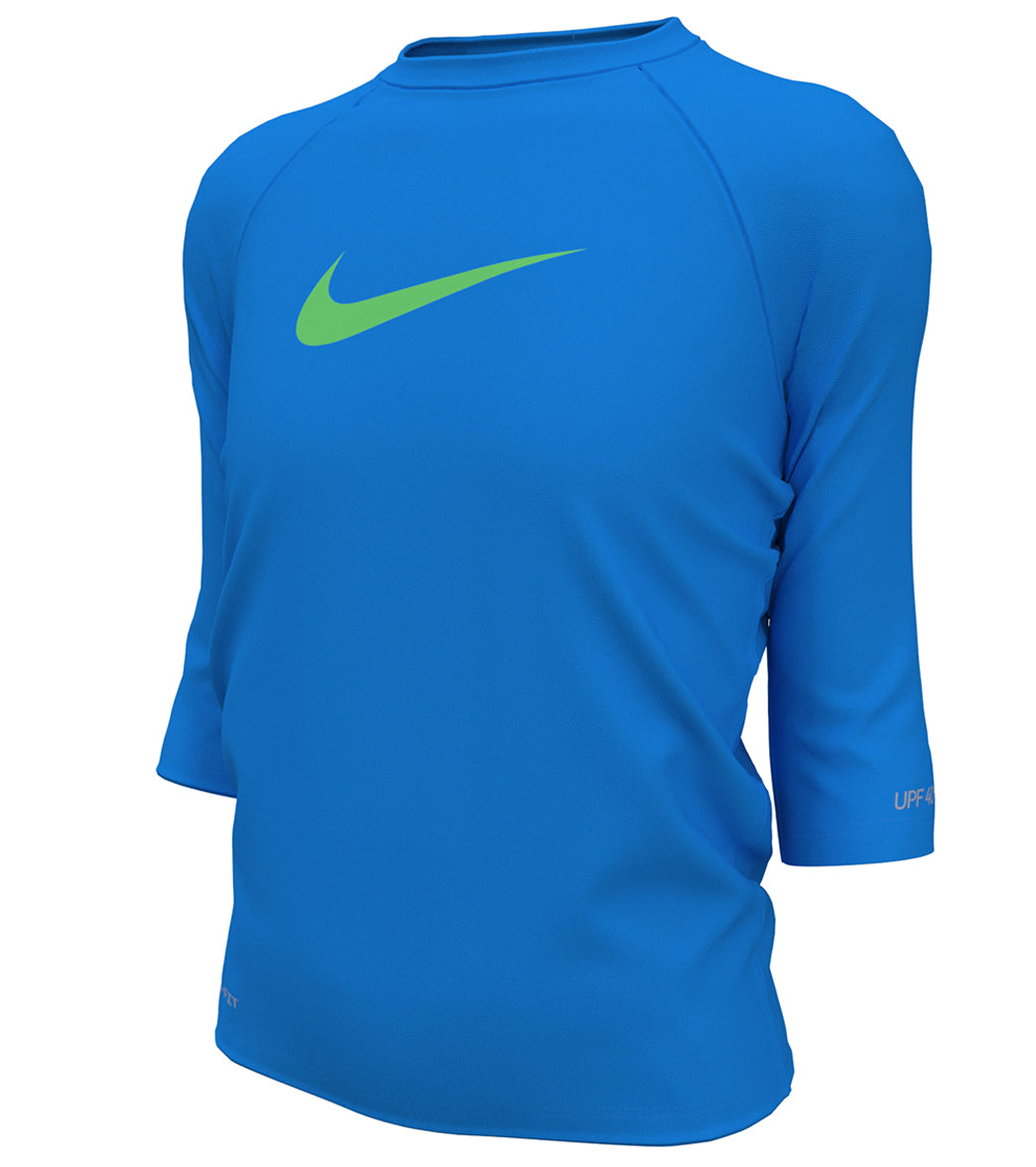 Nike Girls' Logo Short Sleeve Hydroguard (Big Kid)