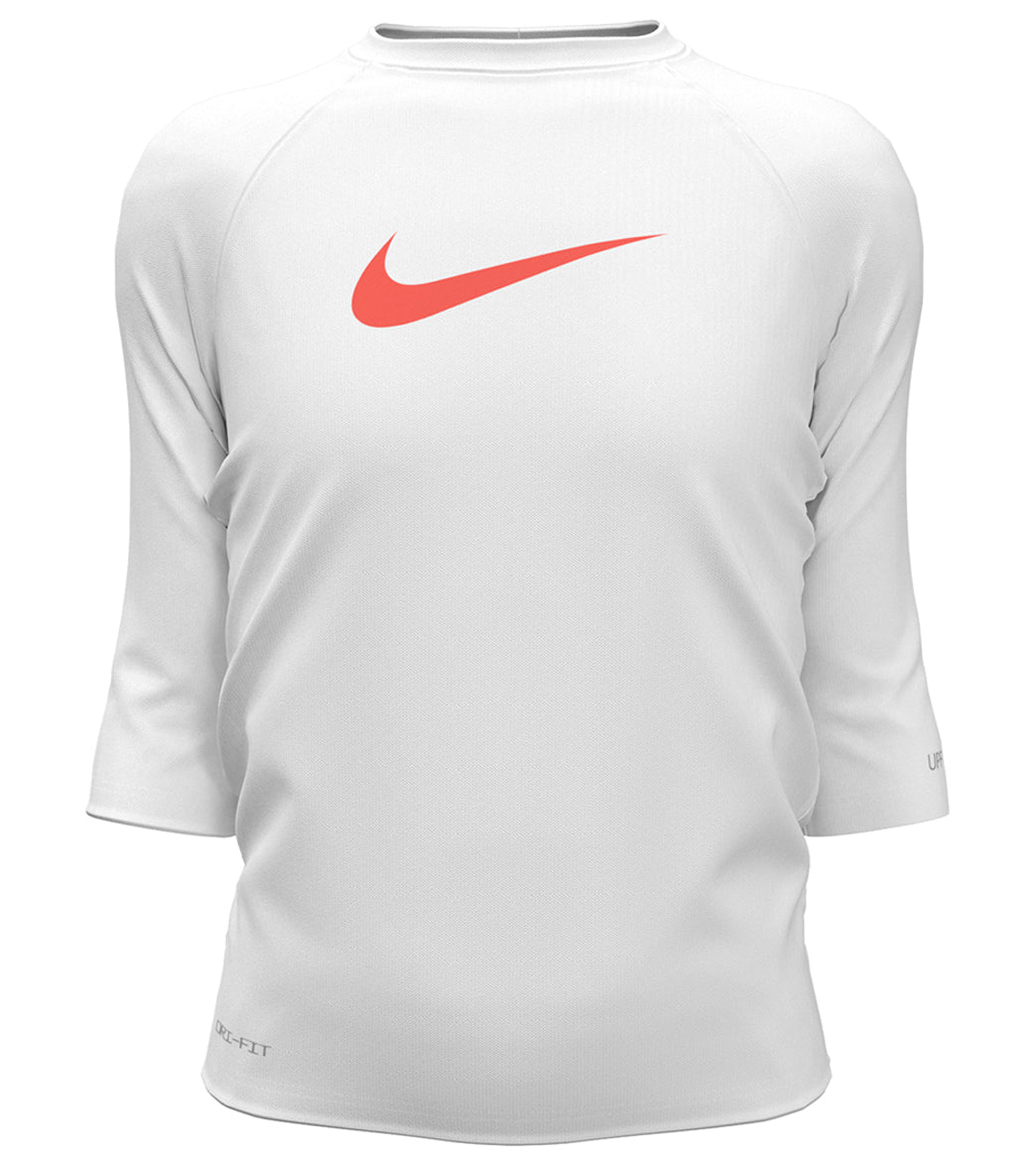 Nike Girls' Logo Short Sleeve Hydroguard (Big Kid)