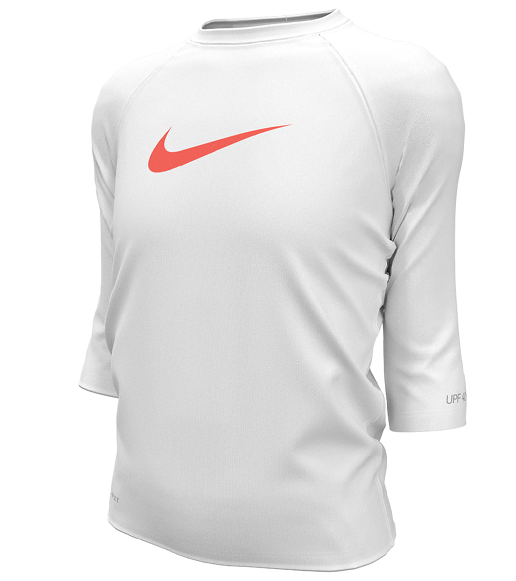 Nike Girls' Logo Short Sleeve Hydroguard (Big Kid)