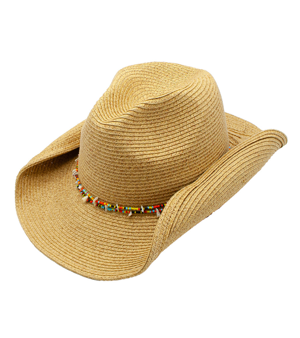 Peter Grimm Hanai Crushable & Packable Raffia Straw Sun Hat