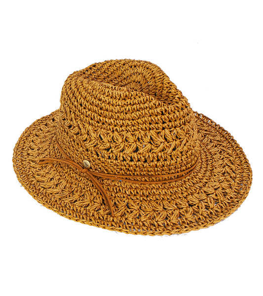Peter Grimm Sarai Crushable & Packable Crochet Sun Hat