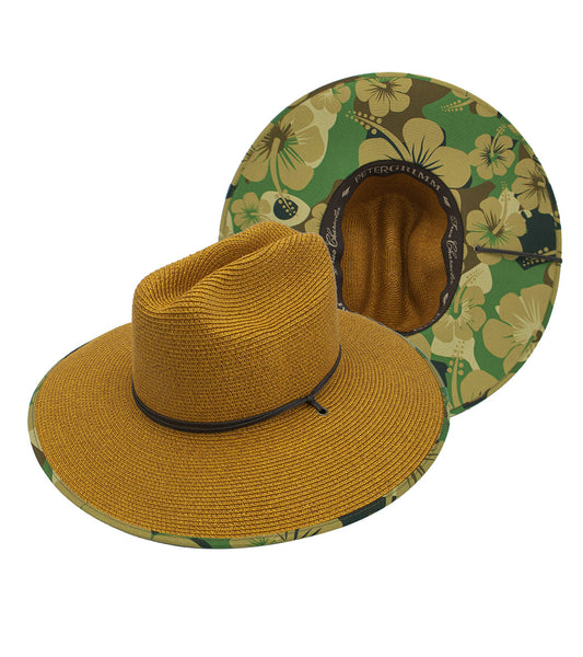 Peter Grimm Koa Packable & Crushable Lifeguard Sun Hat
