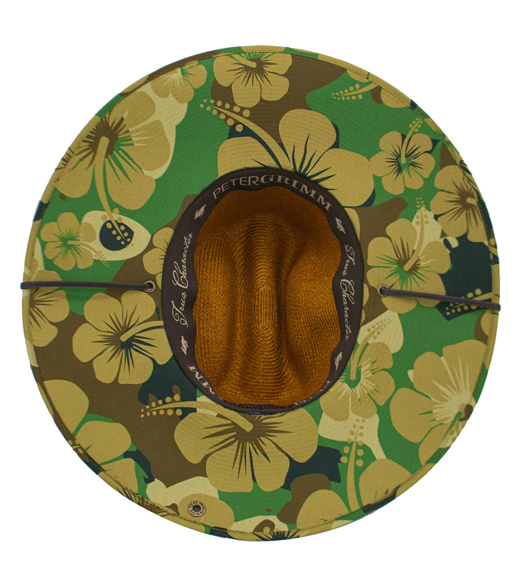 Peter Grimm Koa Packable & Crushable Lifeguard Sun Hat