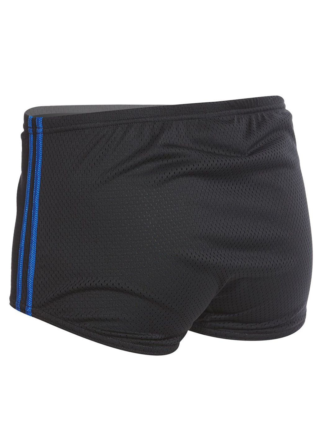 Speedo Solid Poly Mesh Square Leg Swimsuit