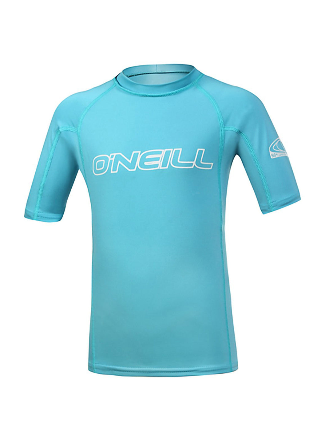 O'Neill Youth Basic Skins Performance Fit Short Sleeve Crew Rashguard