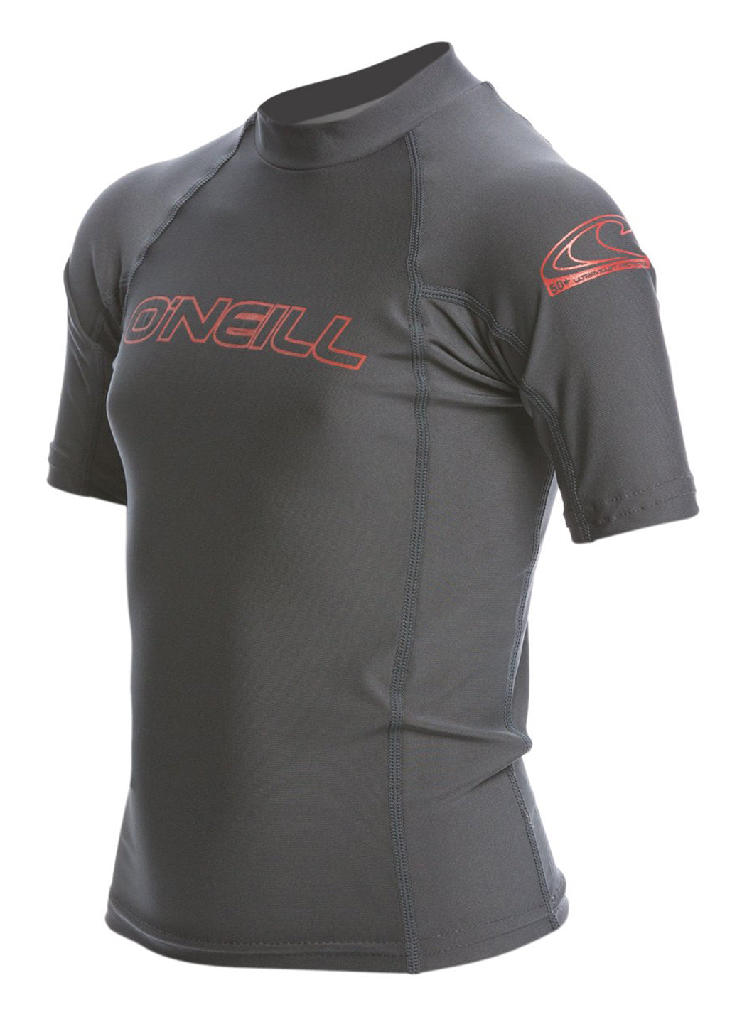 O'Neill Youth Basic Skins Performance Fit Short Sleeve Crew Rashguard