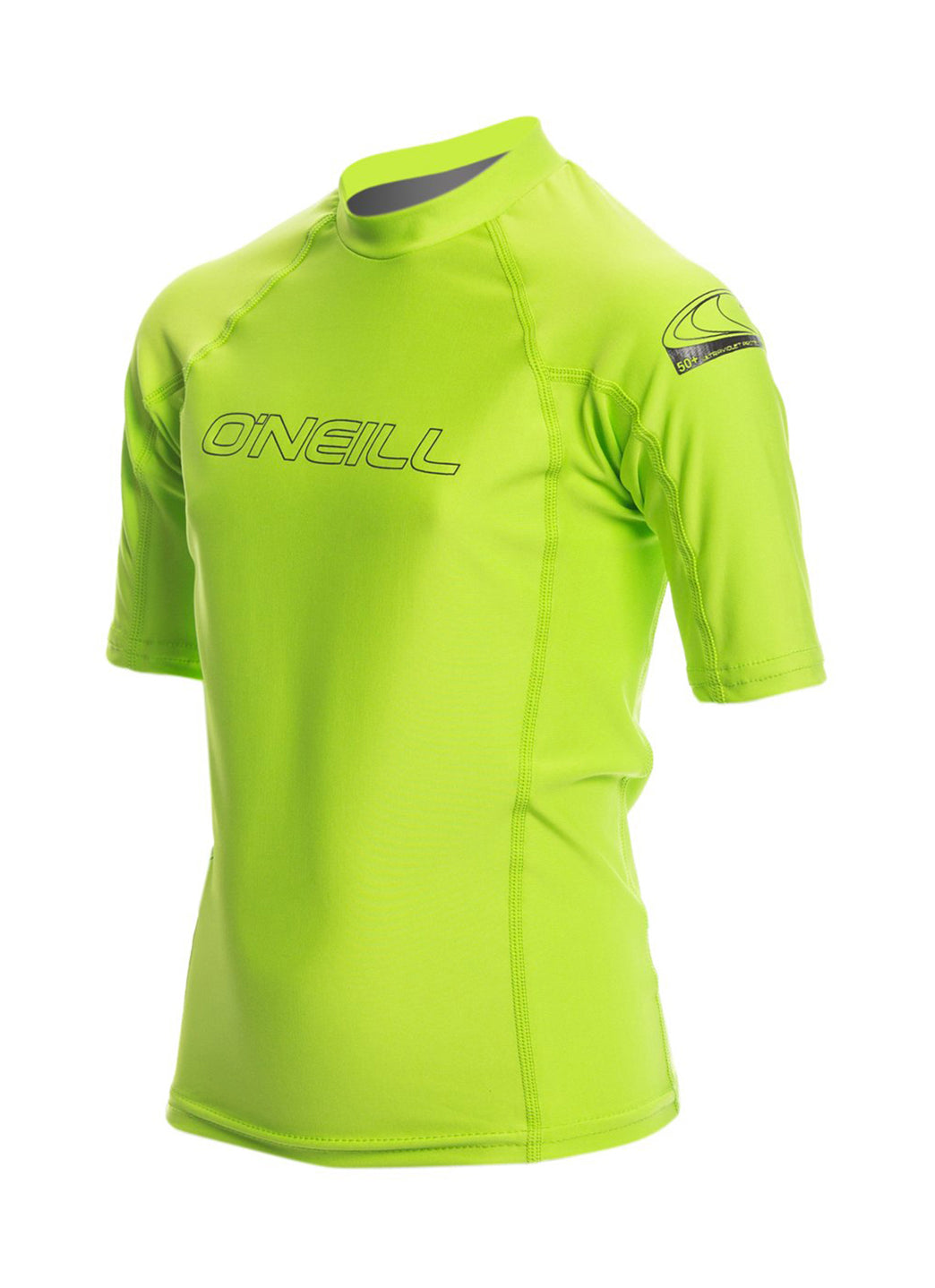 O'Neill Youth Basic Skins Performance Fit Short Sleeve Crew Rashguard