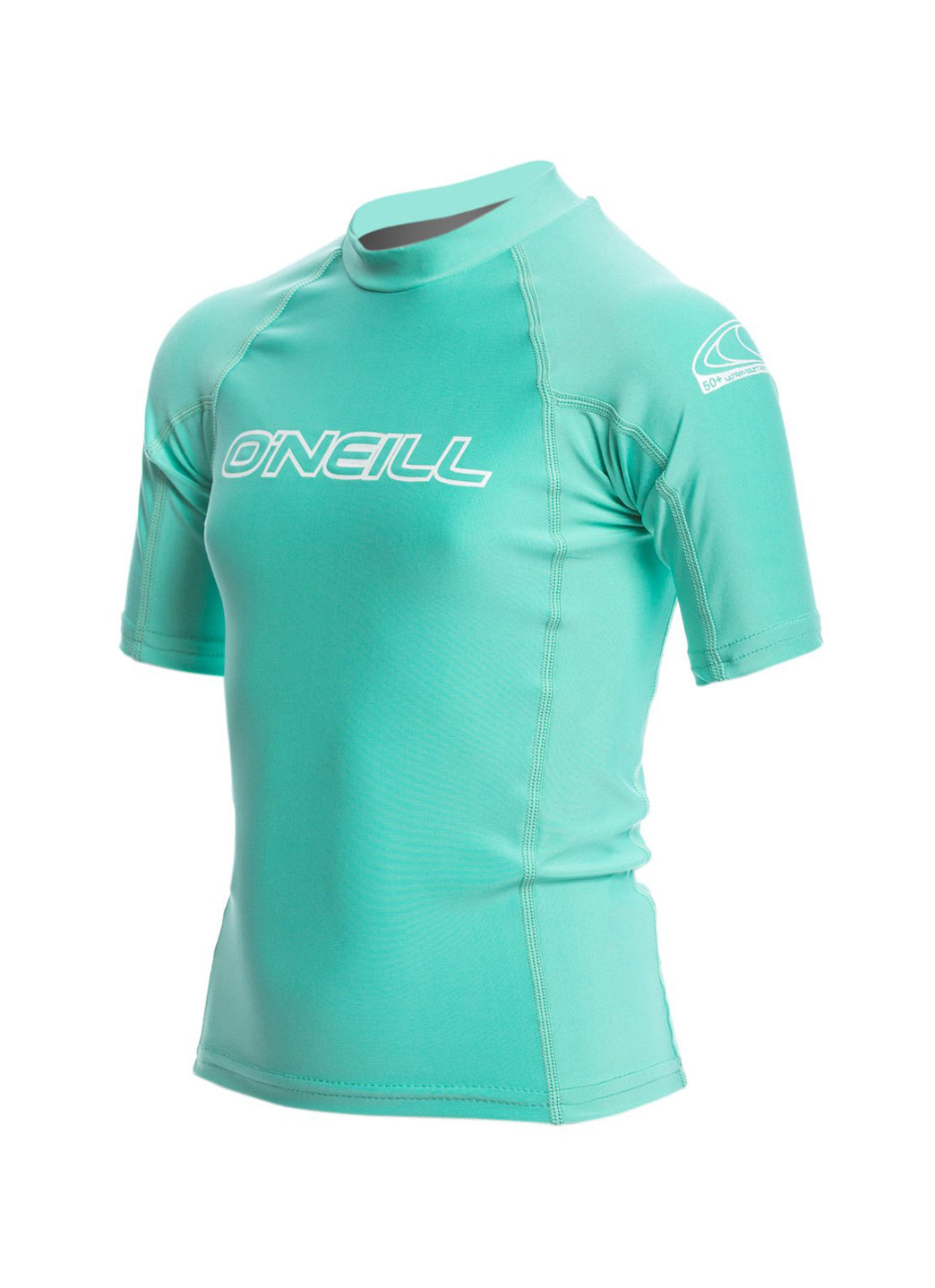 O'Neill Youth Basic Skins Performance Fit Short Sleeve Crew Rashguard