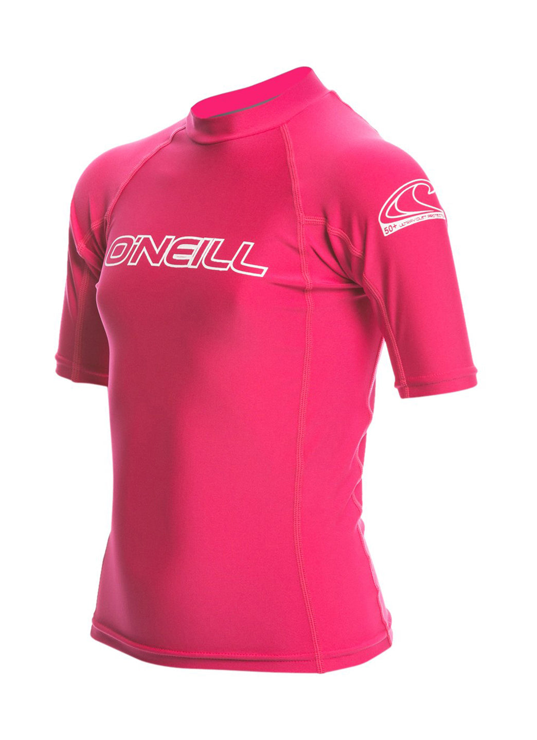 O'Neill Youth Basic Skins Performance Fit Short Sleeve Crew Rashguard