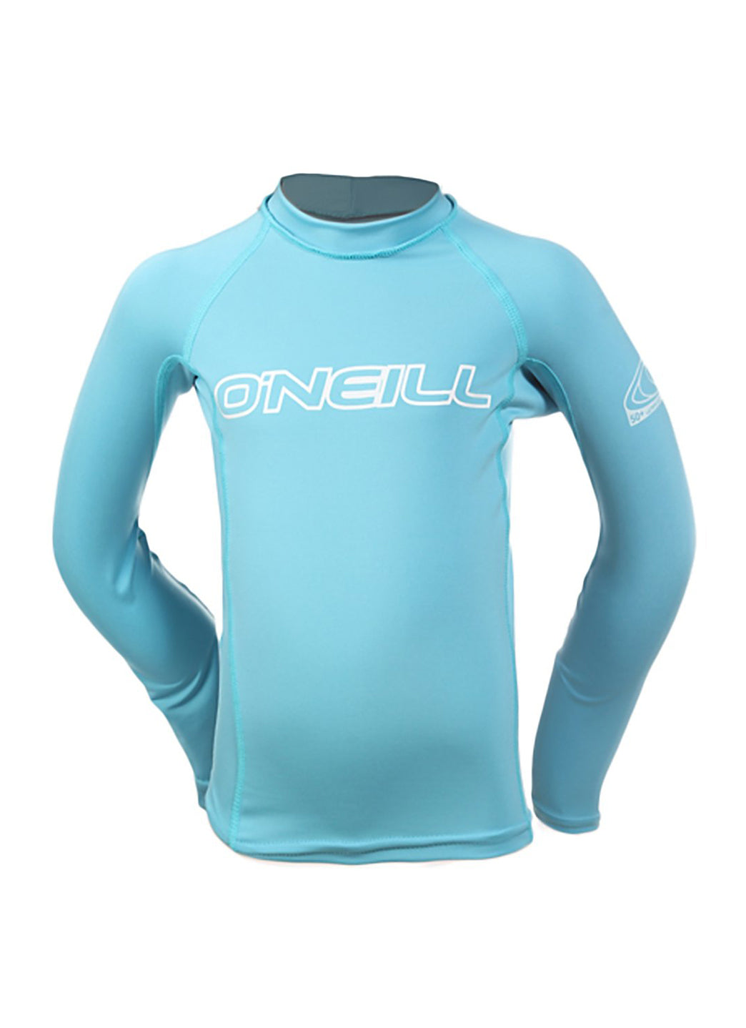 O'Neill Youth Basic Skins Performance Fit Long Sleeve Crew Rashguard