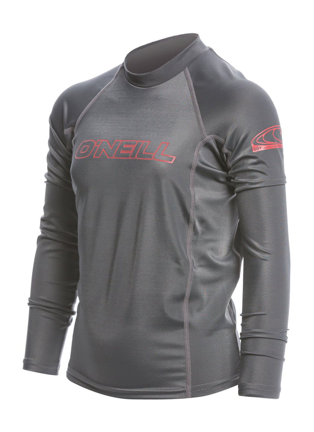 O'Neill Youth Basic Skins Performance Fit Long Sleeve Crew Rashguard