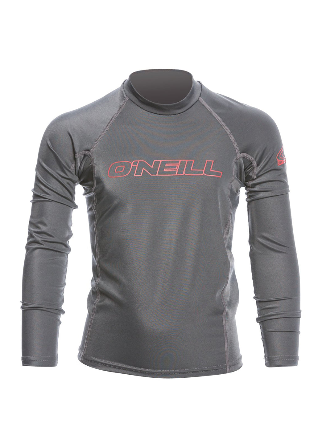 O'Neill Youth Basic Skins Performance Fit Long Sleeve Crew Rashguard