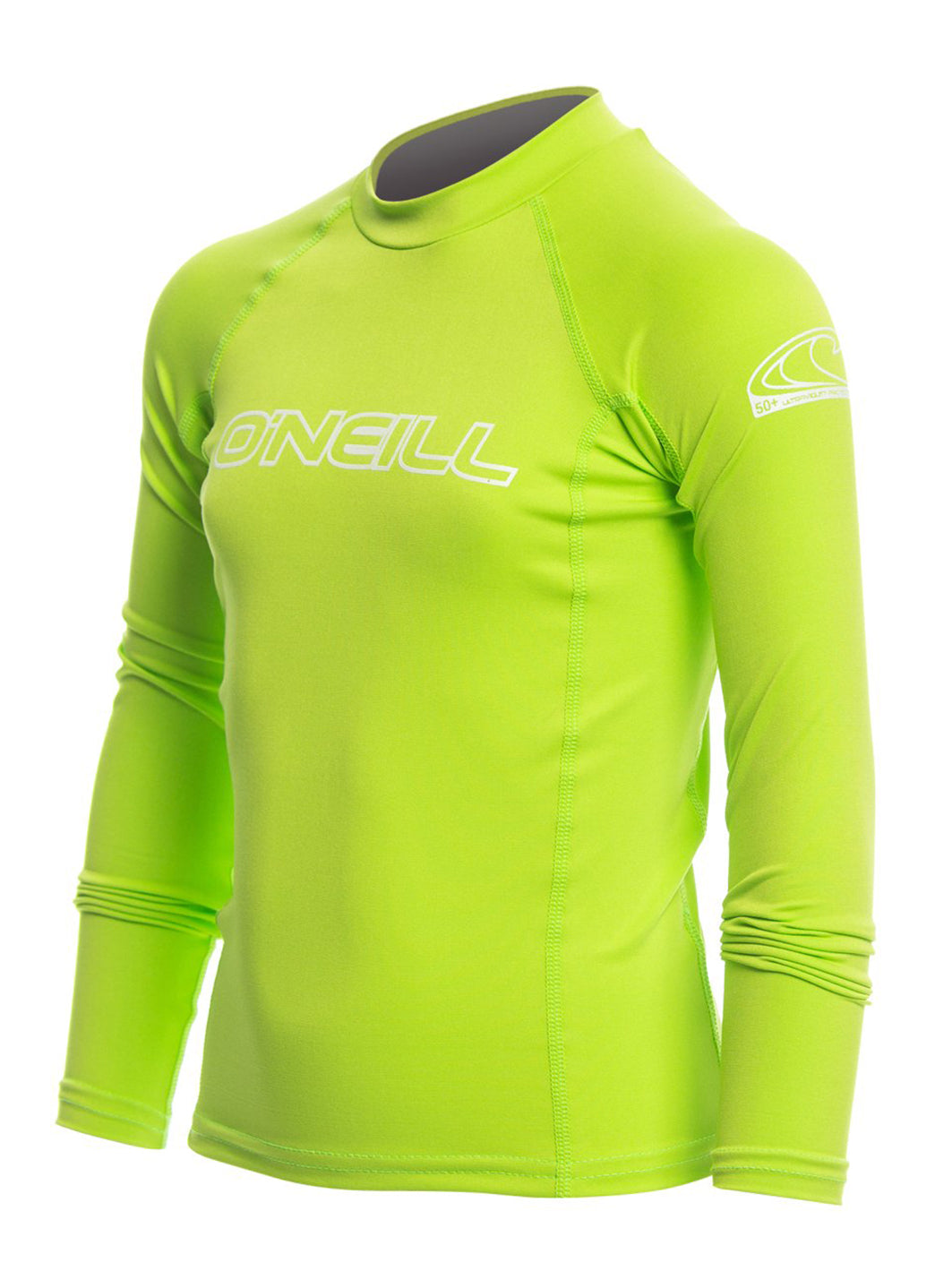 O'Neill Youth Basic Skins Performance Fit Long Sleeve Crew Rashguard