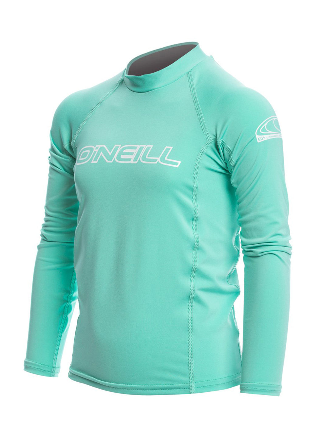 O'Neill Youth Basic Skins Performance Fit Long Sleeve Crew Rashguard