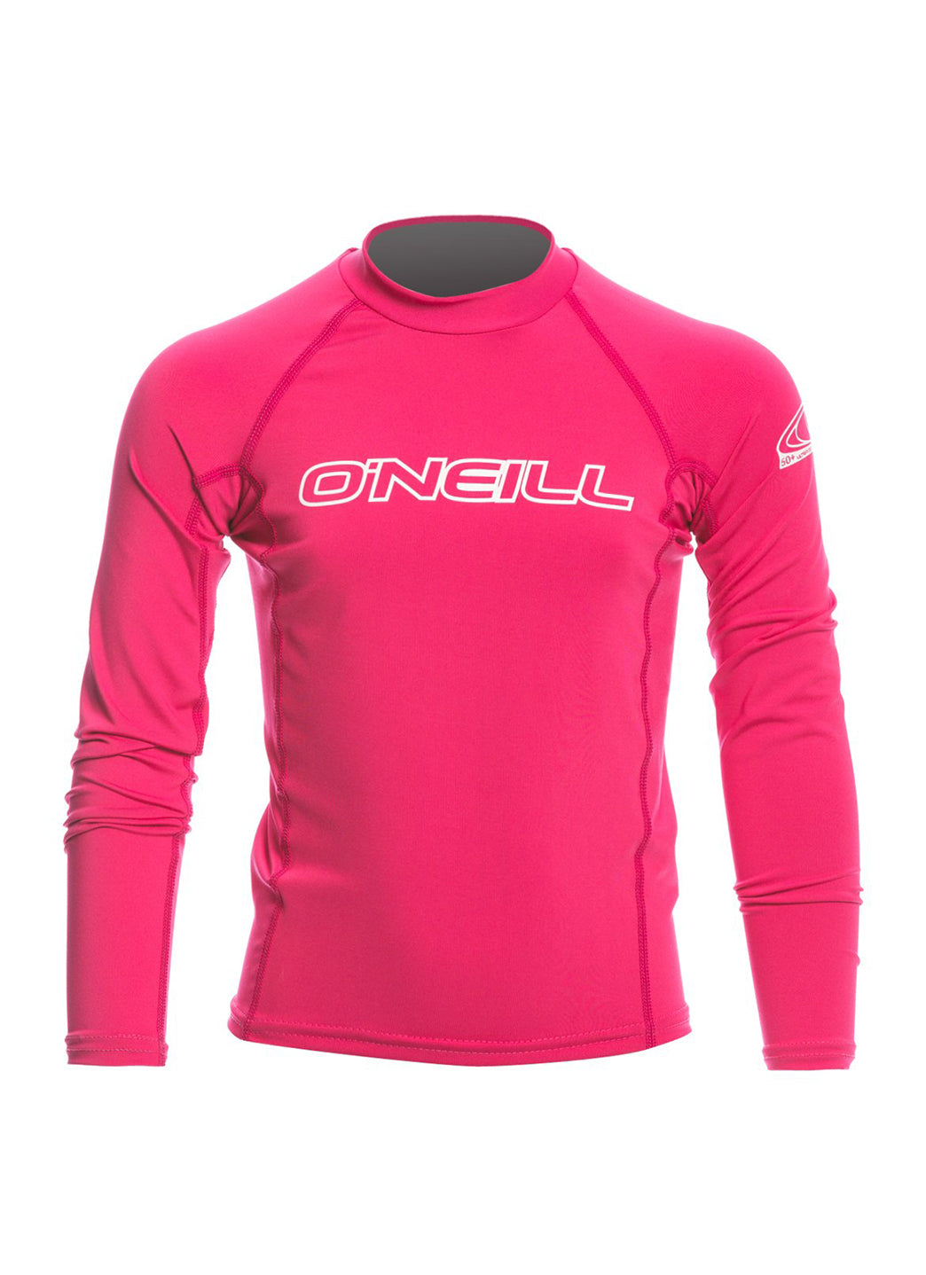 O'Neill Youth Basic Skins Performance Fit Long Sleeve Crew Rashguard