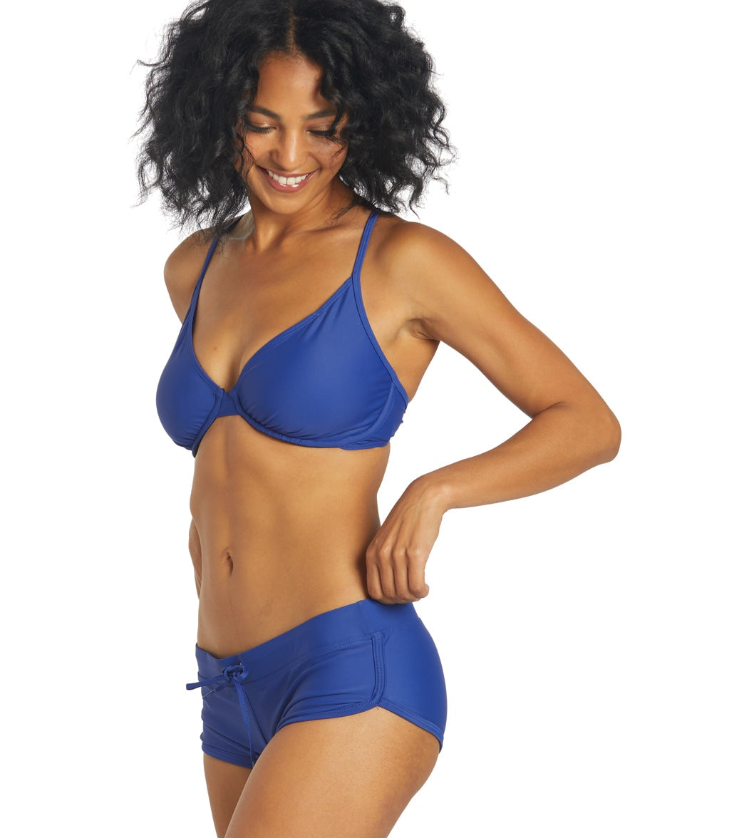 Sporti Solid Underwire Bikini Top (D/DD/E/F)
