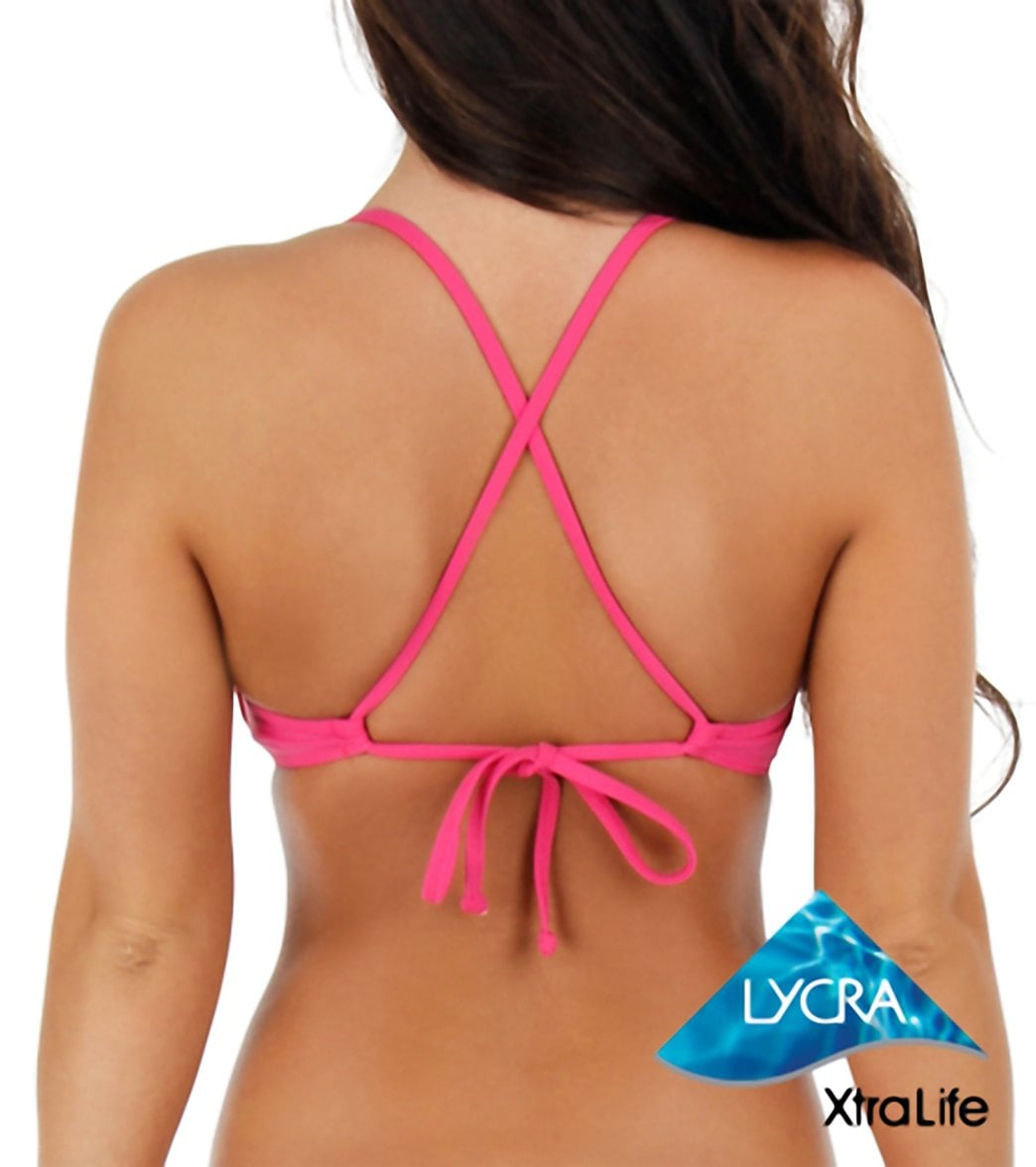 Sporti Solid Underwire Bikini Top (D/DD/E/F)