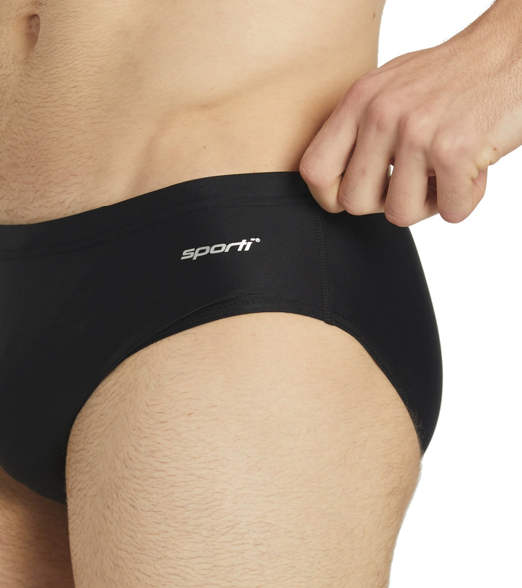 Sporti Solid Brief Swimsuit (22-44)