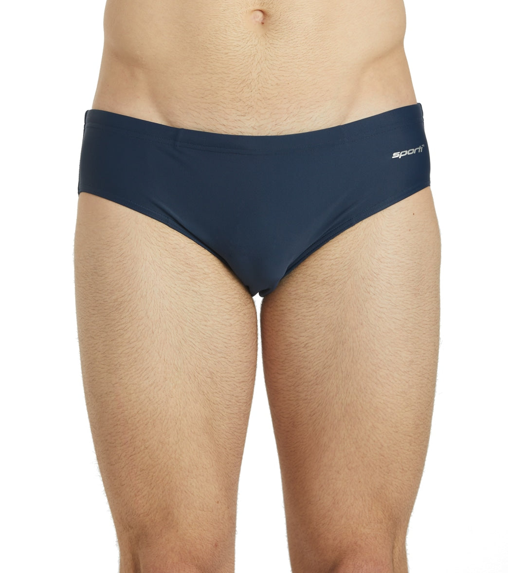 Sporti Solid Brief Swimsuit (22-44)
