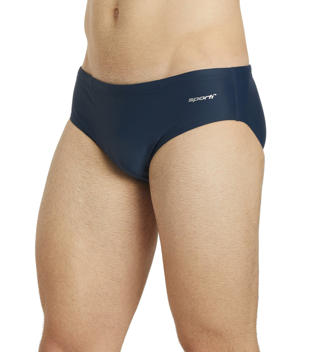Sporti Solid Brief Swimsuit (22-44)