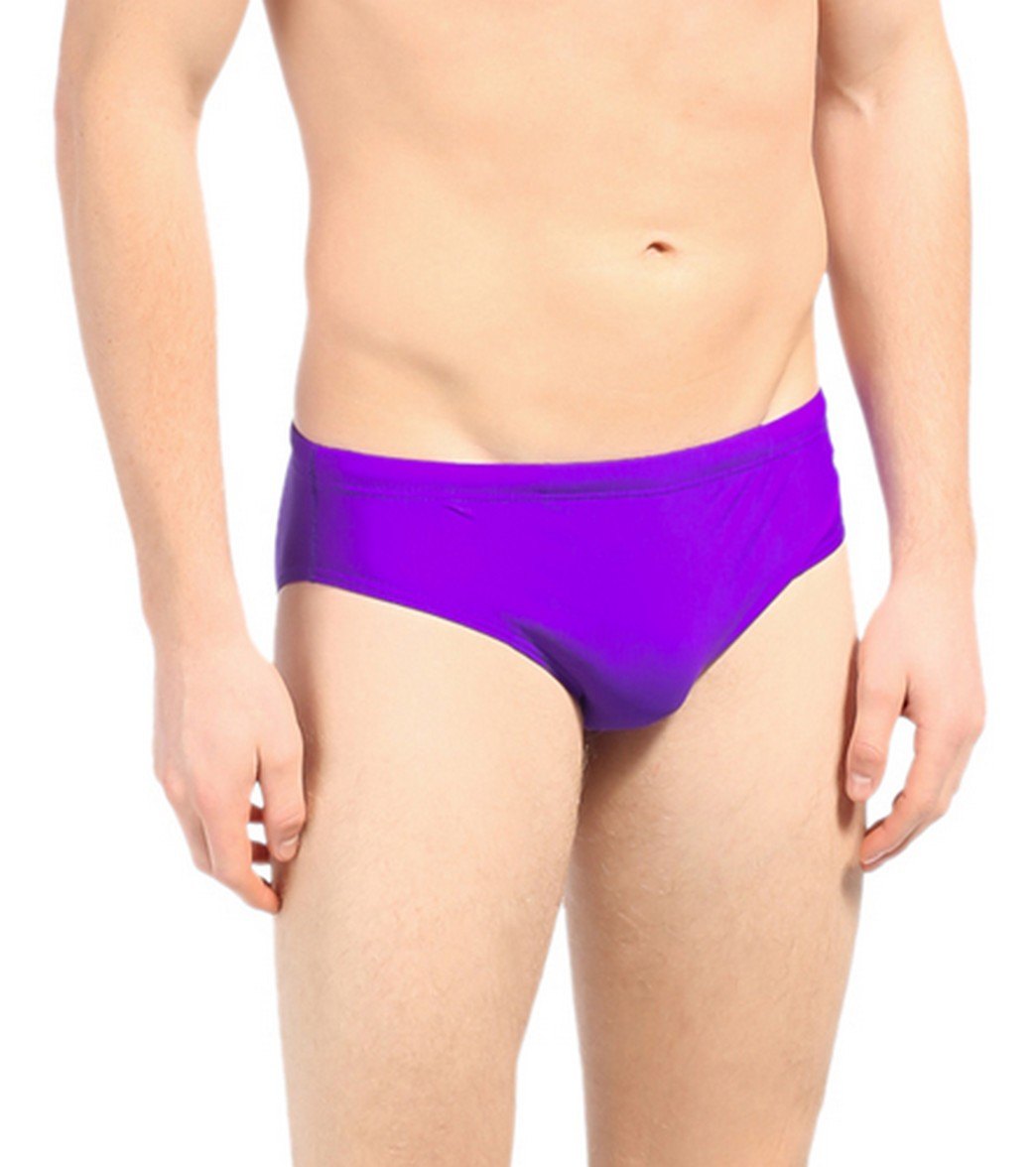 Sporti Solid Brief Swimsuit (22-44)