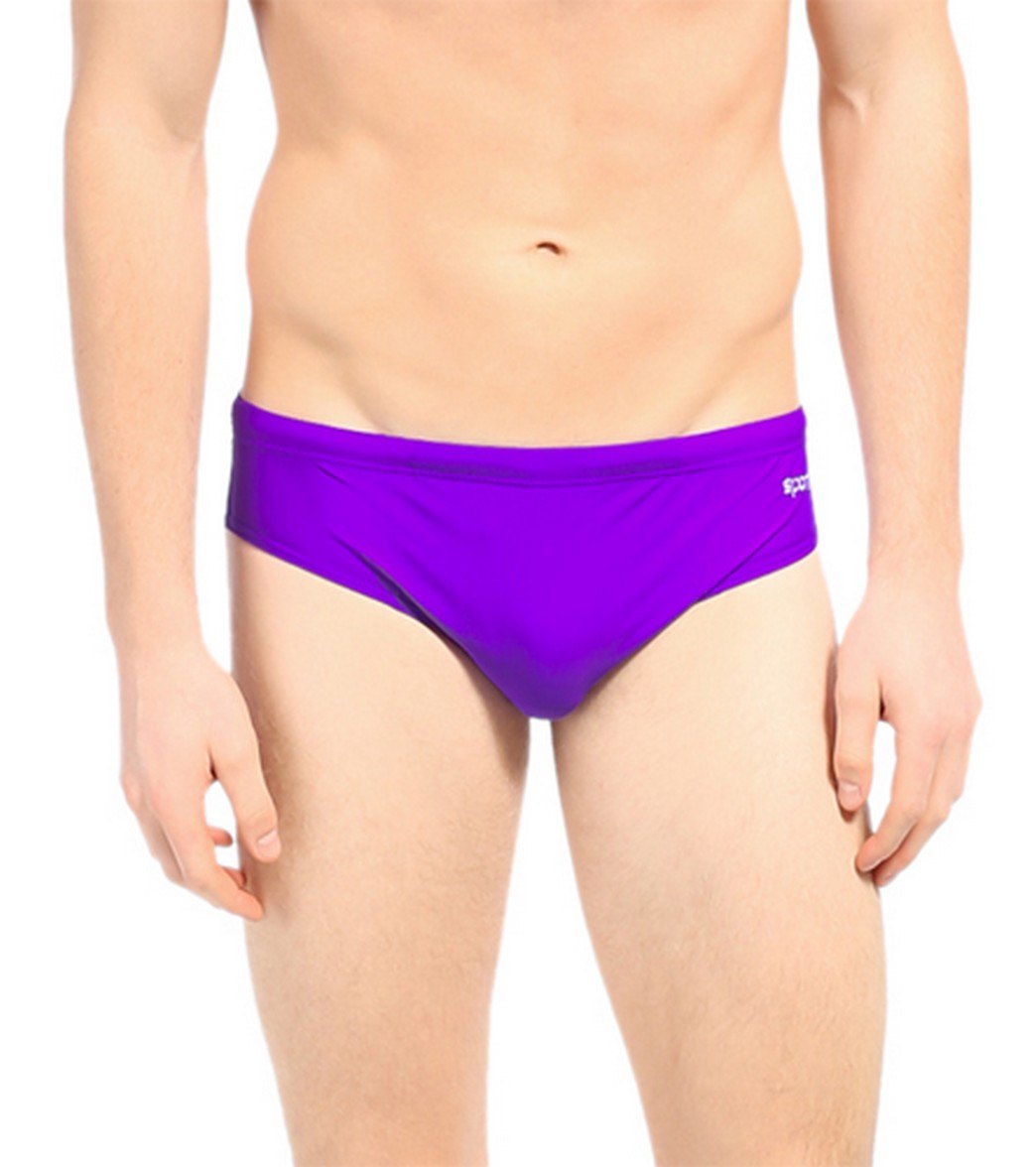 Sporti Solid Brief Swimsuit (22-44)