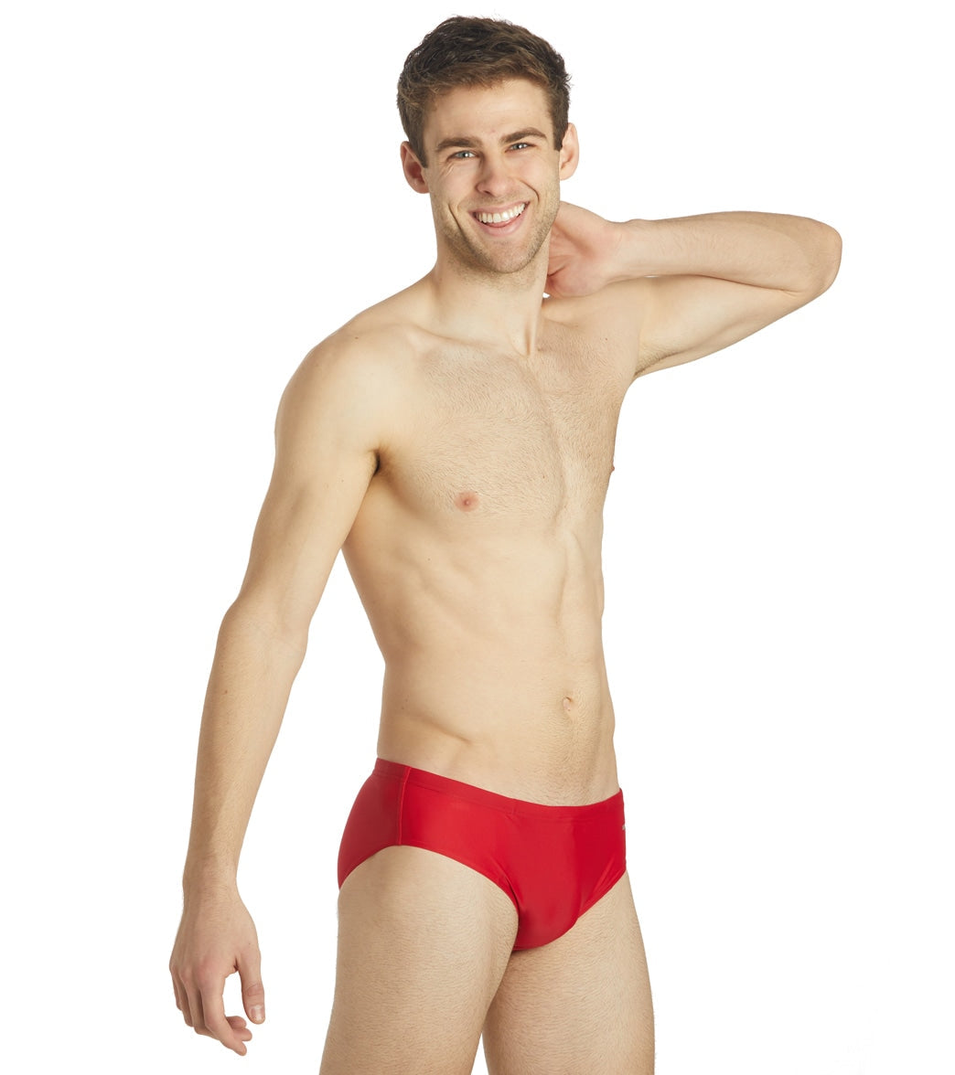 Sporti Solid Brief Swimsuit (22-44)